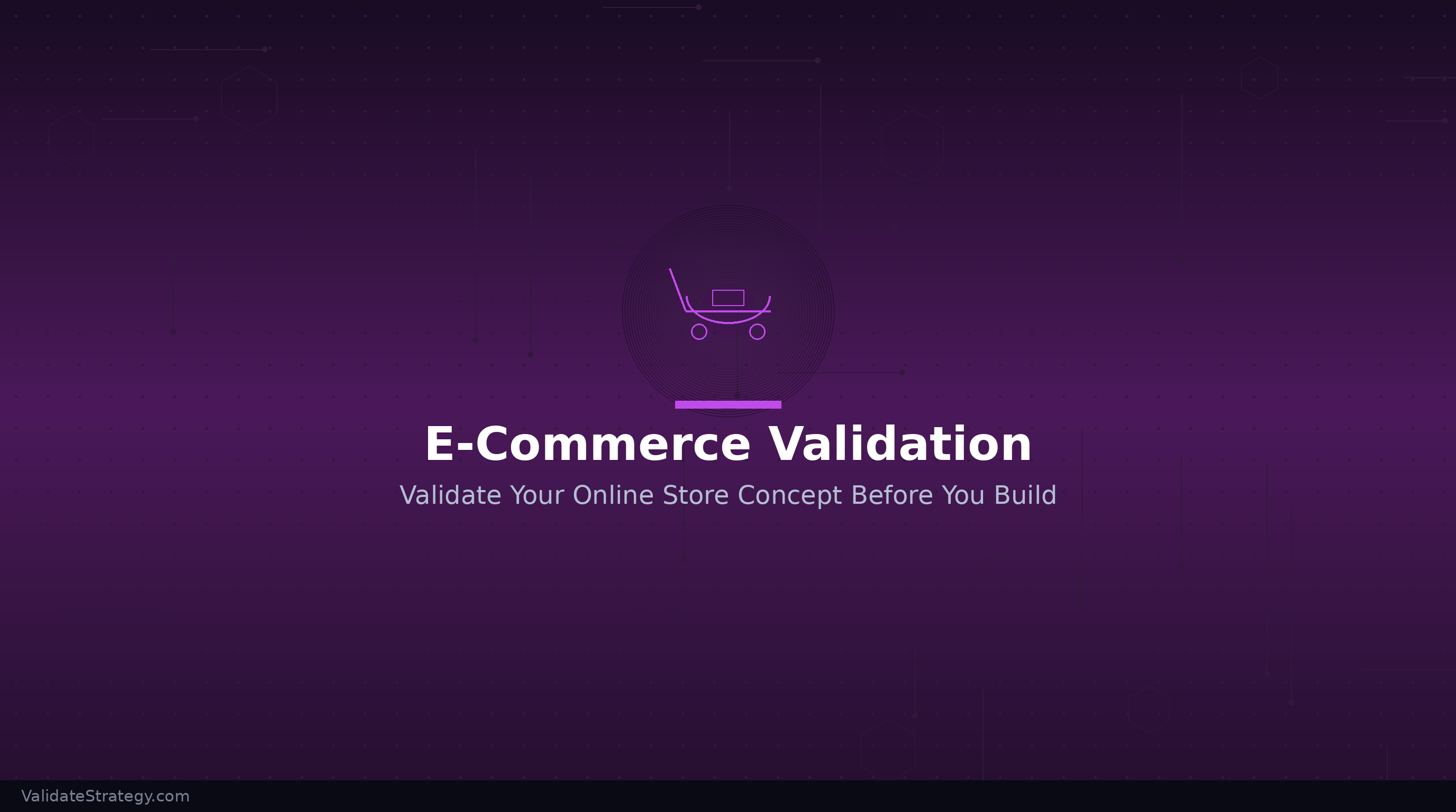 E-Commerce Idea Validation Framework