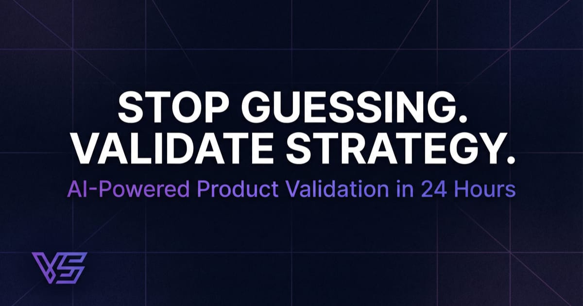 ValidateStrategy — AI Product Validation Platform